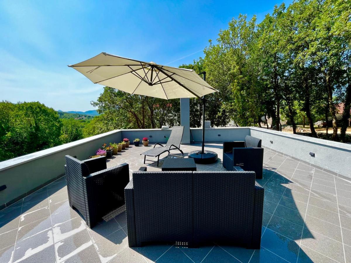 Luxury Villa Andrea Vrzika In Forest Near The Sea Zagvozd Extérieur photo