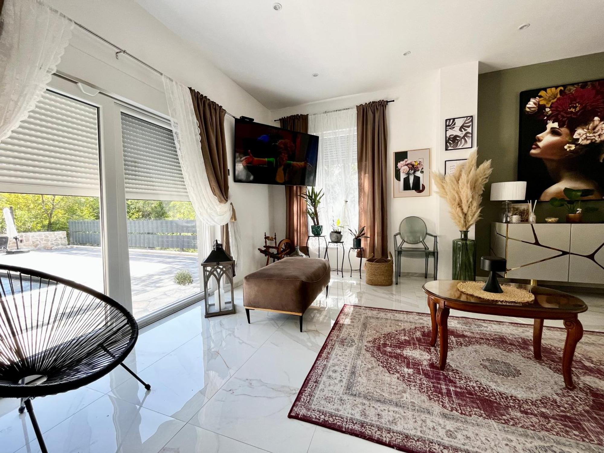 Luxury Villa Andrea Vrzika In Forest Near The Sea Zagvozd Extérieur photo