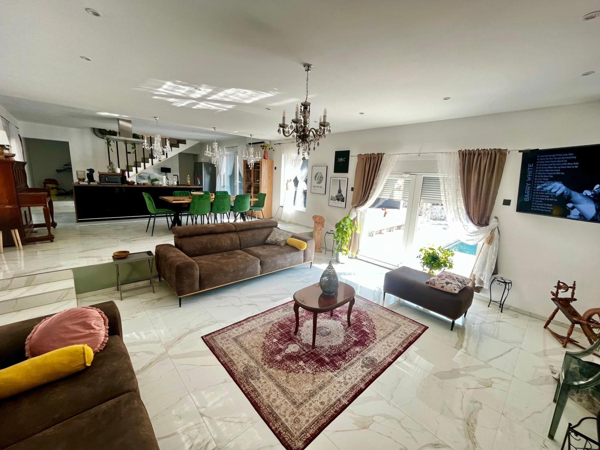 Luxury Villa Andrea Vrzika In Forest Near The Sea Zagvozd Extérieur photo
