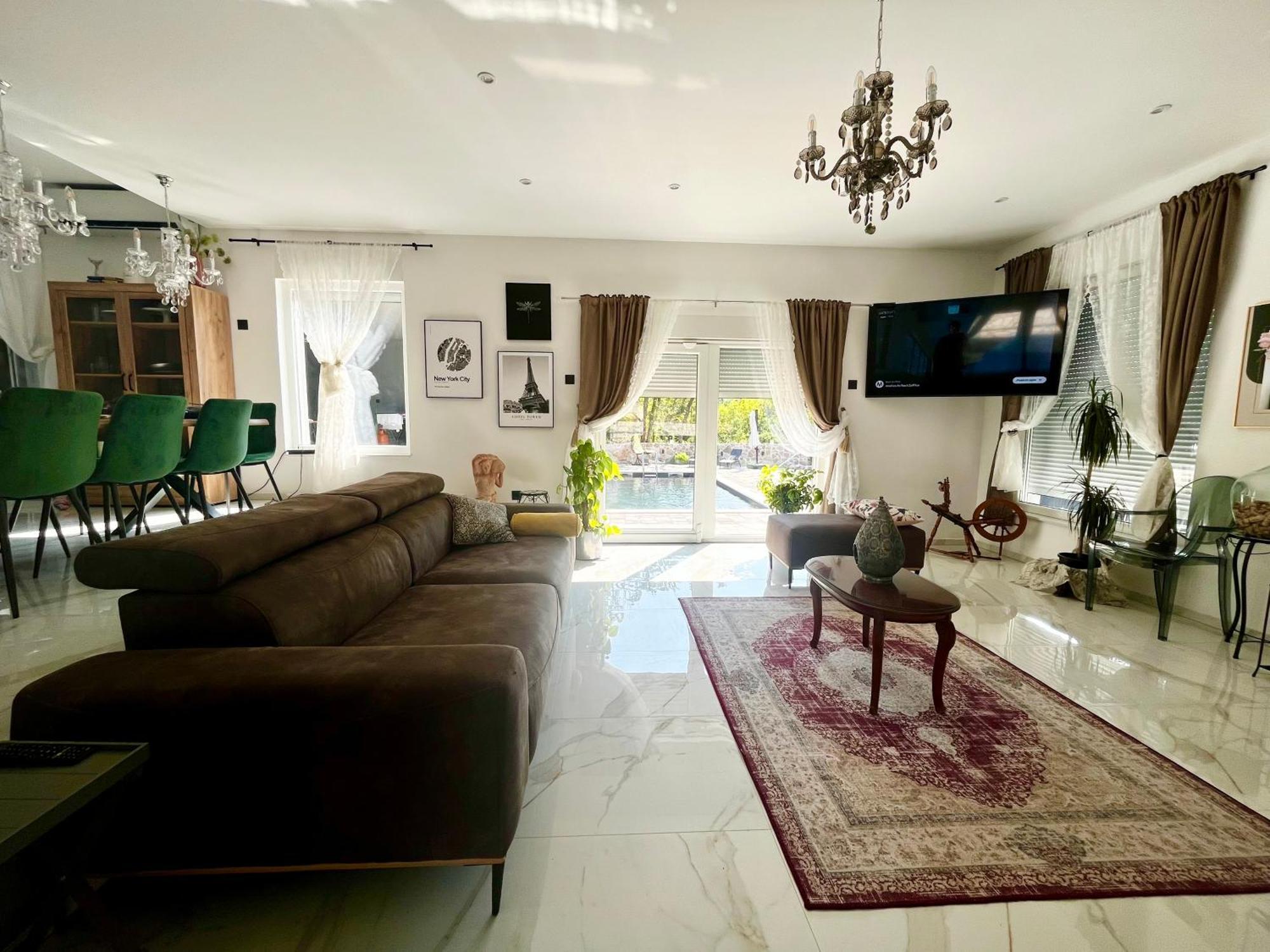 Luxury Villa Andrea Vrzika In Forest Near The Sea Zagvozd Extérieur photo