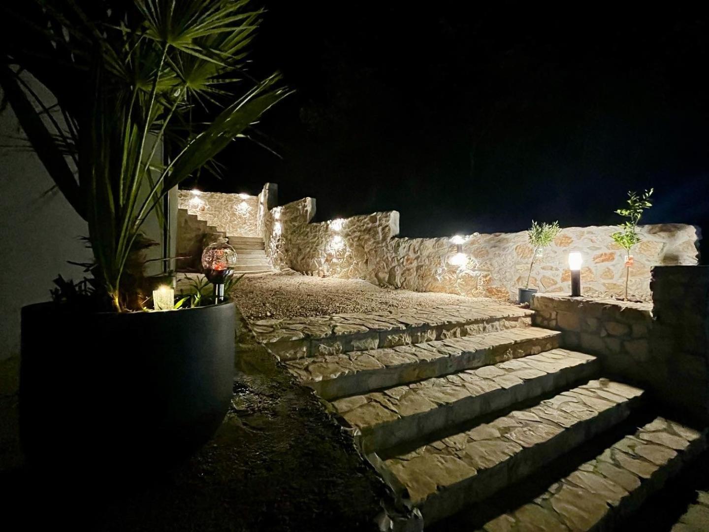 Luxury Villa Andrea Vrzika In Forest Near The Sea Zagvozd Extérieur photo