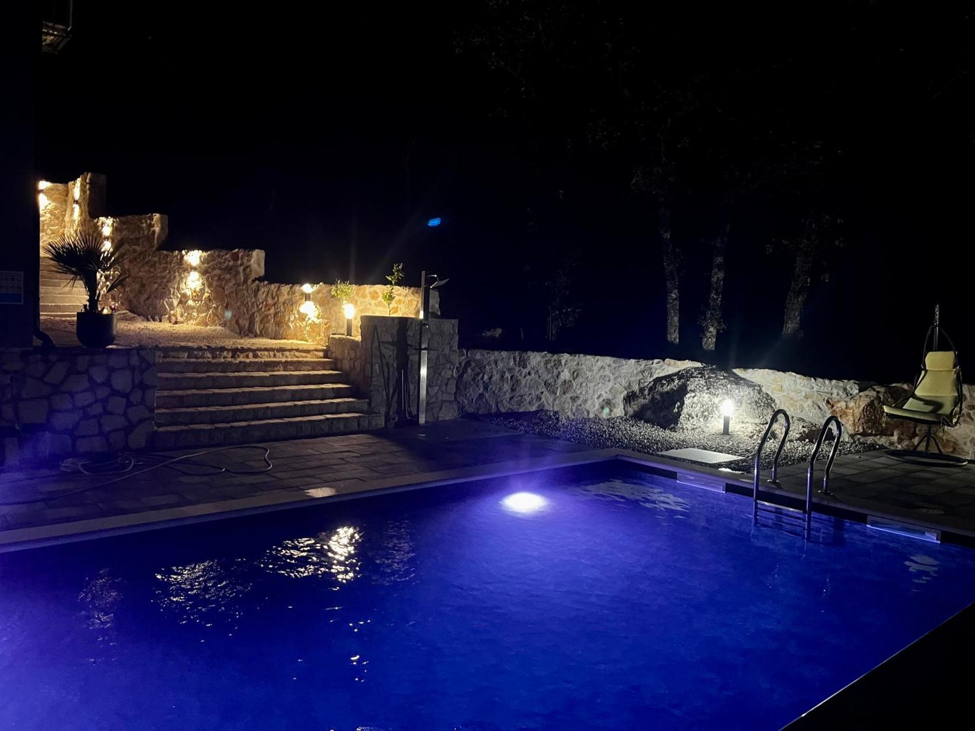 Luxury Villa Andrea Vrzika In Forest Near The Sea Zagvozd Extérieur photo