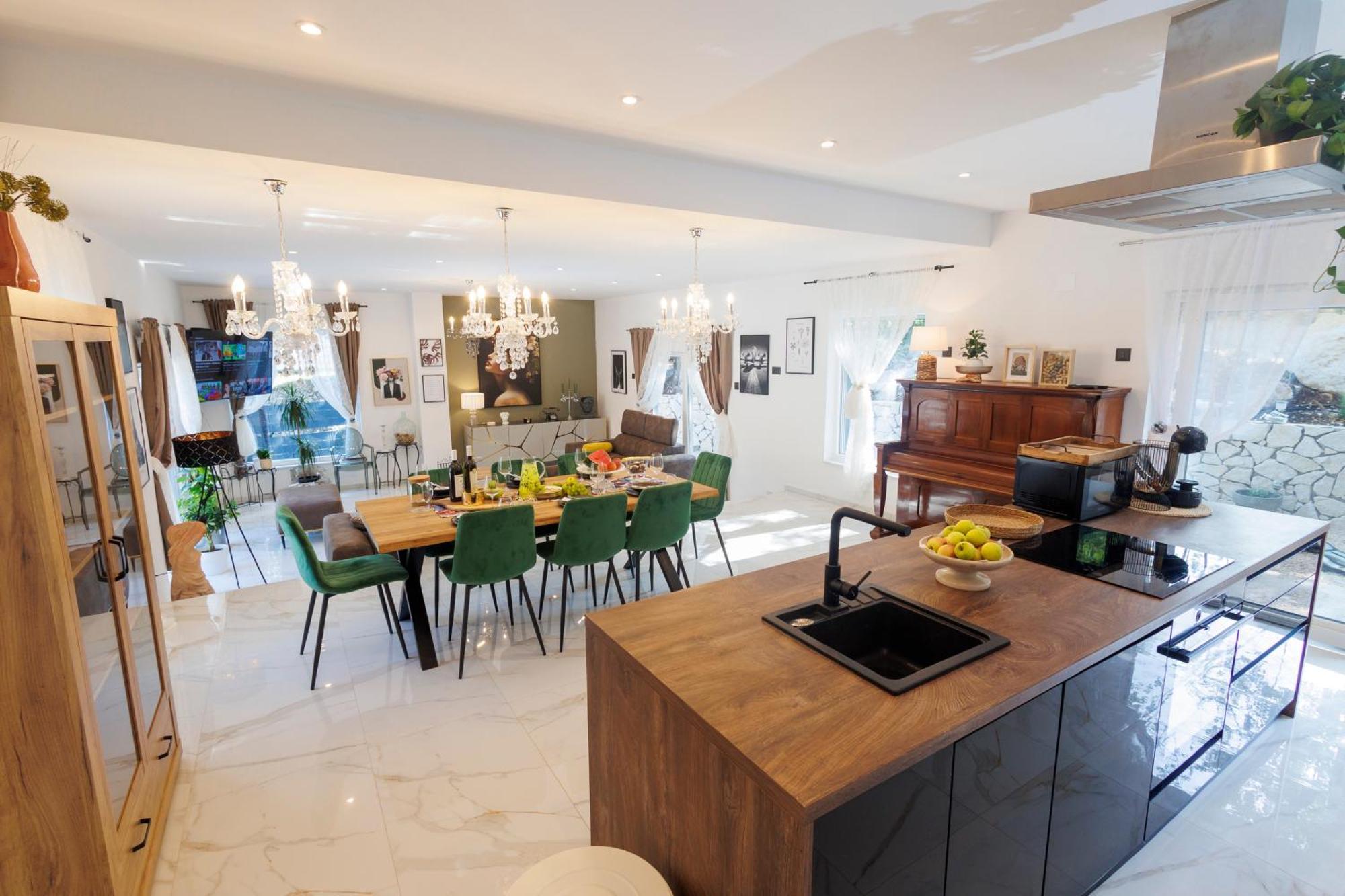Luxury Villa Andrea Vrzika In Forest Near The Sea Zagvozd Extérieur photo