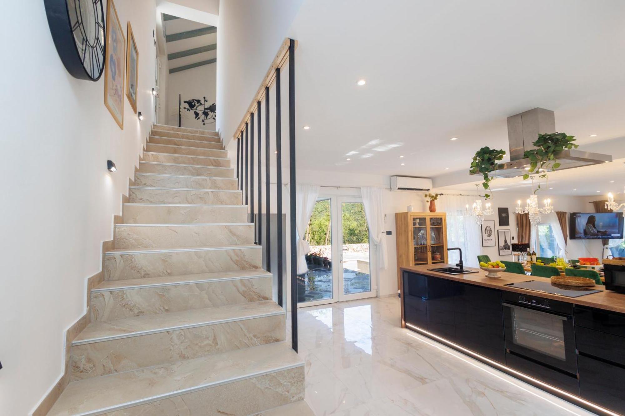 Luxury Villa Andrea Vrzika In Forest Near The Sea Zagvozd Extérieur photo