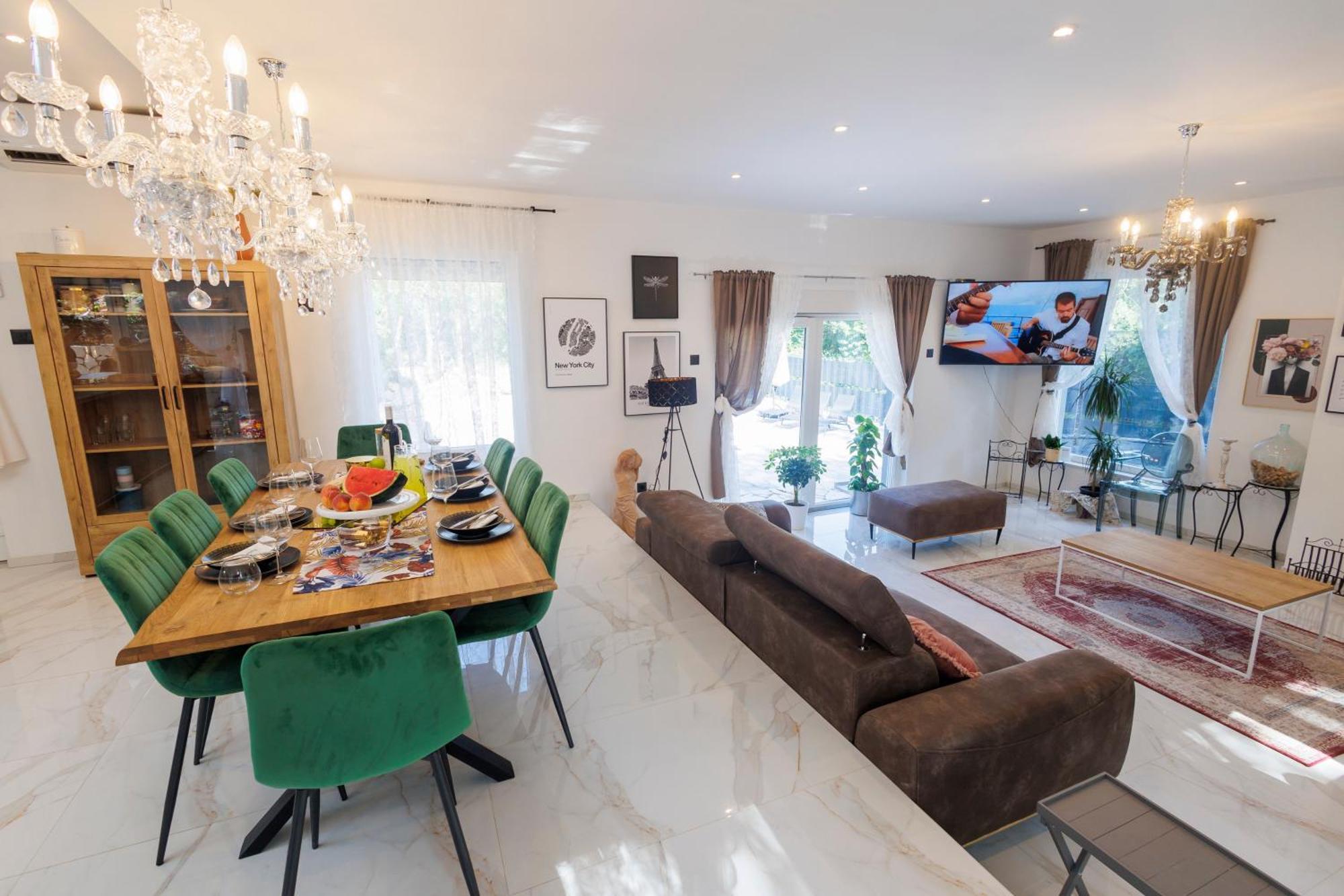 Luxury Villa Andrea Vrzika In Forest Near The Sea Zagvozd Extérieur photo